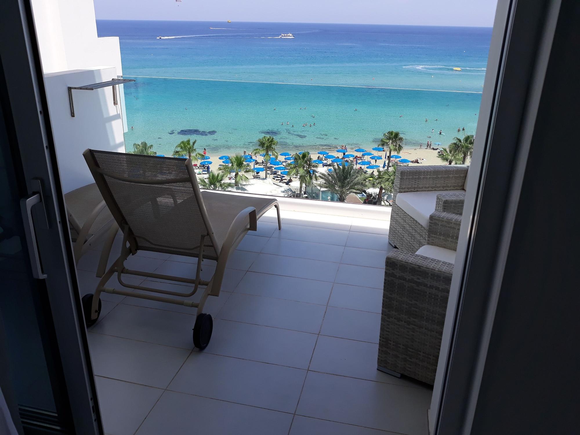 Vrissaki Beach Hotel Protaras Bagian luar foto