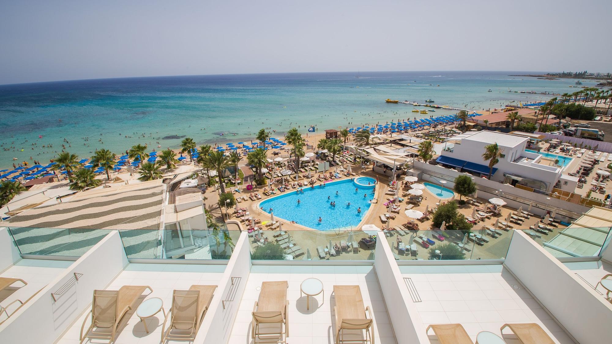 Vrissaki Beach Hotel Protaras Bagian luar foto