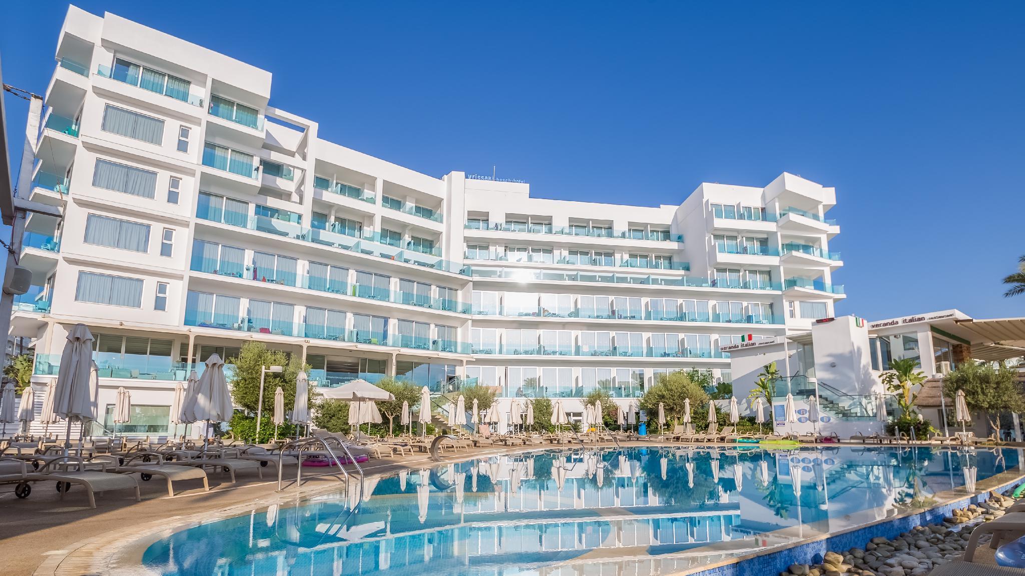 Vrissaki Beach Hotel Protaras Bagian luar foto