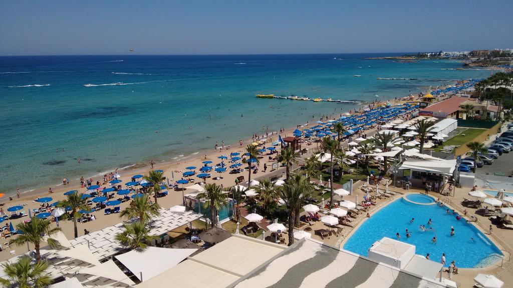 Vrissaki Beach Hotel Protaras Bagian luar foto